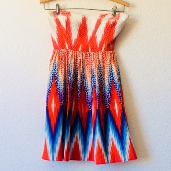 Zara Dresses & Skirts - ZARA DRESS - ONE OF A KIND ! BRIGHTEST DRESS EVER!
